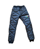Kids Winter Games Puffer Pants - Black