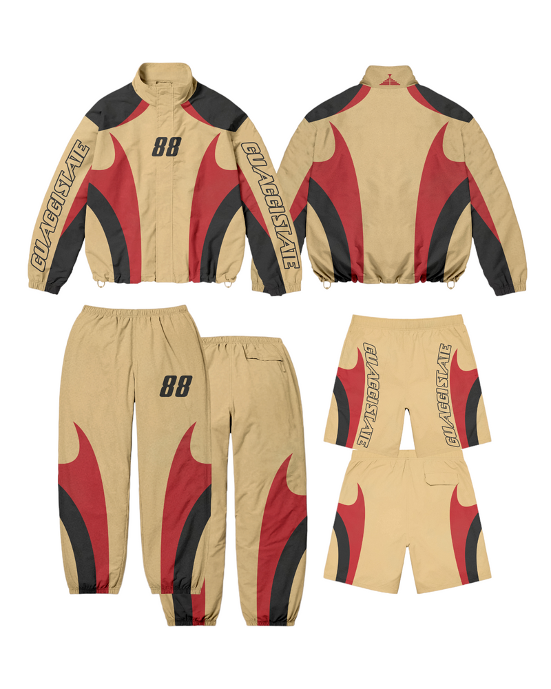 Hot Sand - State Track Bundle (Jacket Pants Shorts)