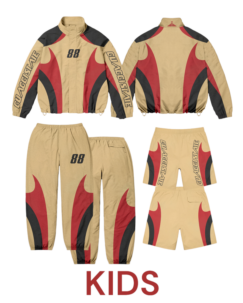 *KIDS* - Hot Sand - State Track Bundle (Jacket Pants Shorts)