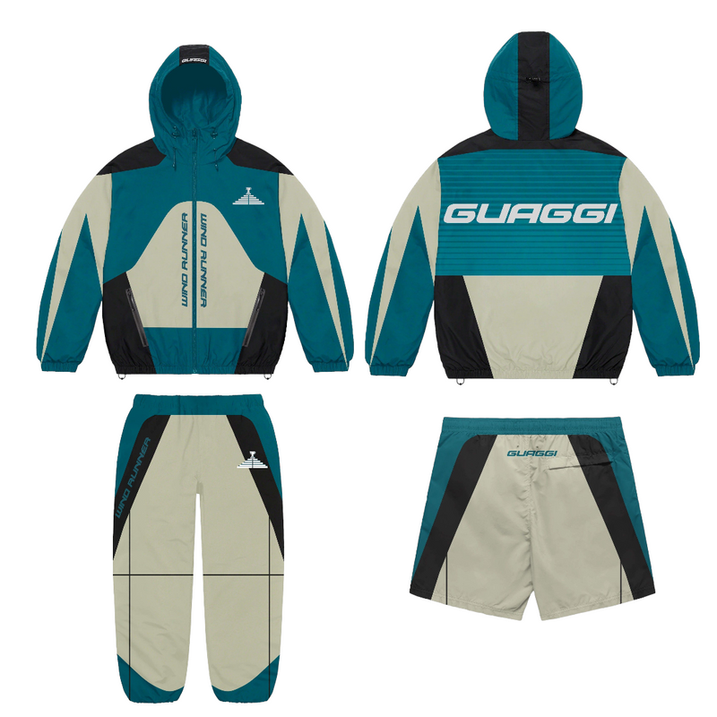 3Piece Windrunner - Lagoon Blue