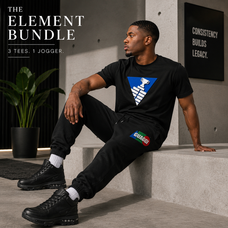 Element Bundle - Black Shirts & Black Pants Included